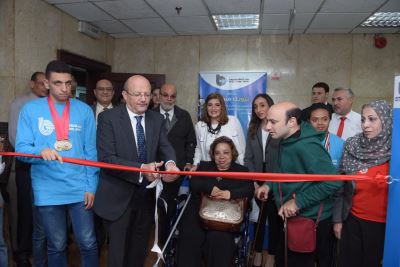 صور| تحت شعار ثروتك صنعتك.. بنك قناة السويس يقيم معرضا للحرف اليدوية لدعم ذوي الهمم