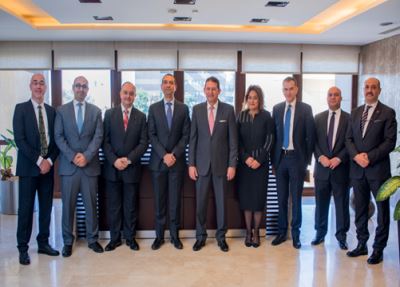 بنك عوده يستقبل الرئيس التنفيذي لصندوق مصر السيادي لبحث سبل التعاون المشترك