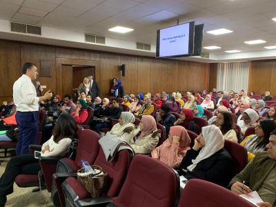 "التجاري الدولي" يشارك في الملتقى التوظيفي لكلية الاقتصاد والعلوم السياسية بجامعة القاهرة