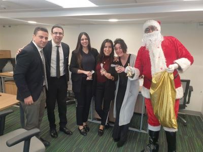 فيديو| احتفال بنك كريدي أجريكول بالكريسماس وأعياد رأس السنة