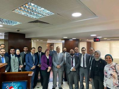 صور| اليوم الثاني لجولة فريق الموارد البشرية للبنك العربي الإفريقي الدولي بمنطقة القناة