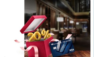 احصل على 20% كاش باك مع بطاقات بنك ABC في عيد الحب