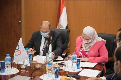 صور| بروتوكول تعاون بين البنك المصري لتنمية الصادرات والهيئة العامة للتنمية الصناعية