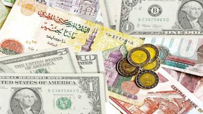 انخفاض سعر الدولار في 21 بنكًا بختام تعاملات اليوم الأحد