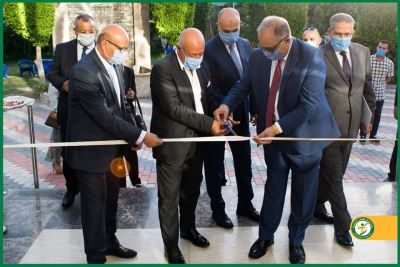 نائب رئيس الأهلي المصري يفتتح منشآت بنادي البنك بعد تطويرها «صور»