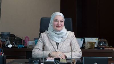 ميرفت سلطان: إنجاز 45% من مبنى بنك تنمية الصادرات بالعاصمة الإدارية