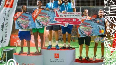 بنك القاهرة يسلم جوائز للفرق الفائزة في بطولة Padel 2020 «صور»