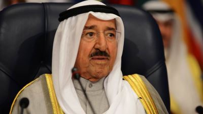 البنك الأهلي الكويتي - مصر ينعى الشيخ صباح الأحمد