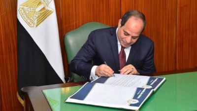 السيسي يصدق على اتفاقية الشروط التجارية بين مصر وبنكي دبي الوطني وأبو ظبي الأول