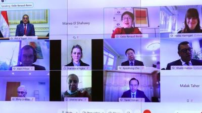 مدبولي يبحث مع رئيسة البنك الأوروبي للتنمية تعزيز الاستثمارات الخضراء