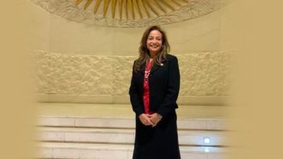 CIB يهنئ أماني أبو زيد لإعادة انتخابها مفوضًا للبنية التحتية والطاقة بالاتحاد الإفريقي