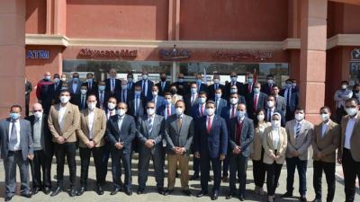 البنك الأهلي المصري يفتتح فرع الخدمات الإلكترونية بمحافظة المنيا