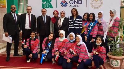 تعاون بين بنك QNB الأهلي ومصر الخير لتطوير مدرسة الشهداء بالإسماعيلية «صور»
