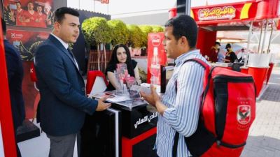 بنك saib يحتفل بإصدار بطاقات الأهلي في فرع النادي بمدينة نصر «صور»