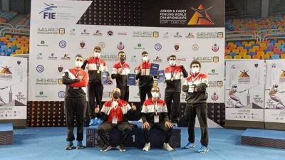 برعاية إستراتيجية من البنك الأهلي.. منتخب مصر بطل العالم للسلاح للشباب والناشئين «صور»