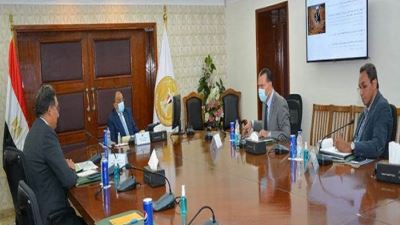 شعراوي يبحث مع البنك الدولي مستجدات برنامج التنمية المحلية بصعيد مصر