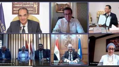 توقيع بروتوكول تعاون لإنشاء مركز إبداع مصر الرقمية بجامعة بورسعيد