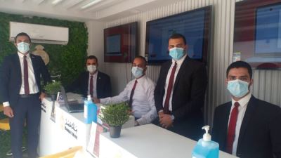 الحملة الترويجية لبنك مصر تتواجد في المرج لنشر الشمول المالي «صور»