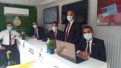 حملة بنك مصر الترويجية تتواجد في ميدان أبوطالب بالمرج لنشر الشمول المالي