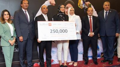 بنك القاهرة يكرم فريال أشرف لحصولها على الميدالية الذهبية بأولمبياد طوكيو