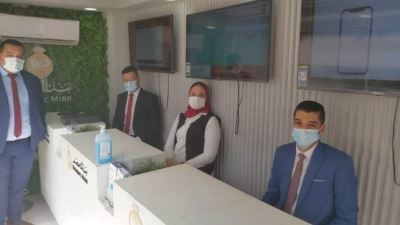 حملة بنك مصر الترويجية للتثقيف والشمول المالي تتواجد بمحافظة دمياط «صور»