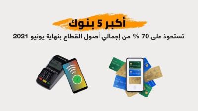 أكبر 5 بنوك تستحوذ على 70% من إجمالي أصول القطاع بنهاية يونيو 2021 «إنفوجرافيك»