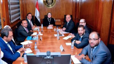 جامع تستعرض مع بعثة البنك الدولي تطورات برنامج التنمية المحلية بمحافظات الصعيد 