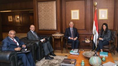 المشاط تُناقش مجالات التعاون مع الرئيس التنفيذي للمؤسسة الدولية الإسلامية لتمويل التجارة