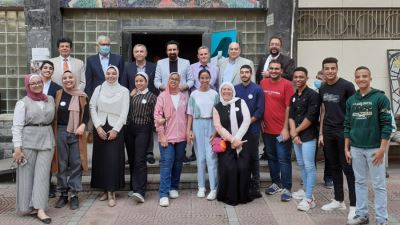 افتتاح معرض الفنون الثالث لبرنامج إبهار مصر بالتعاون بين كريدي أجريكول و«التعليم أولاً»