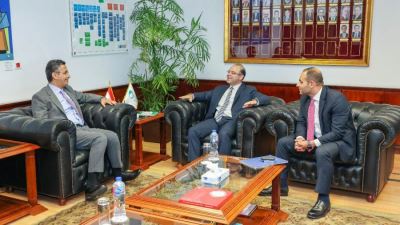شريف فاروق يبحث مع رئيس البورصة فرص التعاون المشترك 