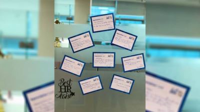 موظفو قطاع التسويق بالبنك الأهلي الكويتي - مصر يحتفلون بإنجازاتهم في 2021