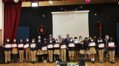 البنك العربي ينظم دورة تعريفية لبرنامج «عربي جونير» لطلبة مدرسة جيمس البريطانية بالرحاب