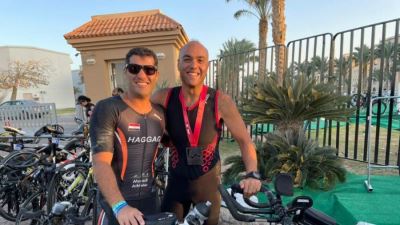 كريدي أجريكول - مصر يحتفي بموظفيه المشاركين في مسابقة «Ironman»