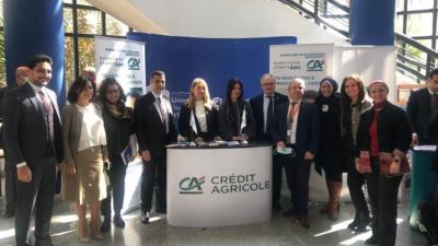 كريدي أجريكول مصر يشارك في معرض توظيف بالجامعة الفرنسية «صور»