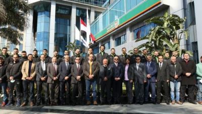 البنك الأهلي يكرم فريقه لكرة اليد بعد وصوله للمربع الذهبي لكأس مصر لأول مرة