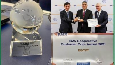 Egypt Post Wins EMS Customer Care Award for Second Consecutive Year
