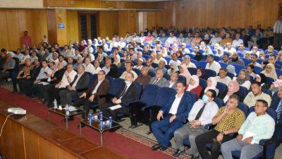 محافظ الشرقية يشهد ورشة عمل عن تطبيق منظومة المرتبات PAY ROLL للعاملين بالدولة