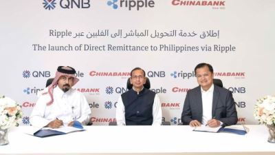 مجموعة QNB تطلق خدمة التحويل المباشر إلى الفلبين عبر RippleNet