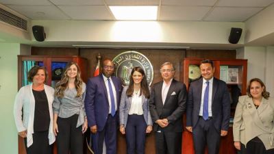 المشاط تلتقي بعثة مؤسسة التمويل الدولية لبحث الجهود المشتركة في مجال العمل المناخي