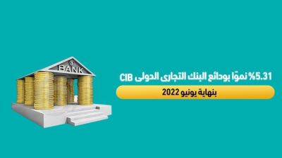 %5.31 نموا بودائع «التجاري الدولي-مصر CIB» بنهاية يونيو 2022