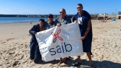 «بنك saib» يهنئ بطل السباحة محمد الحسينى والبعثة المصرية