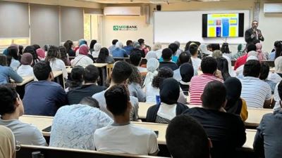 ميد بنك يشارك بفعاليات الشمول المالي للاحتفال باليوم العالمي للشباب «صور»