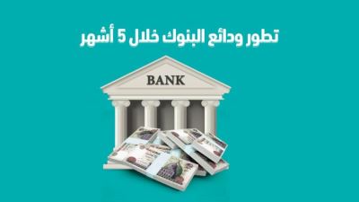 تطور ودائع البنوك خلال 5 أشهر 