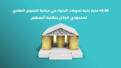 46.96 مليار جنيه .. تمويلات البنوك في مبادرة التمويل العقاري لمحدودي الدخل بنهاية أغسطس