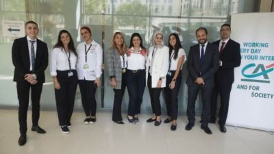 بنك كريدي أجريكول مصر يطلق أول حدث للتوظيف للخريجين «صور»