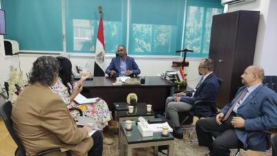 نائب وزير الإسكان يناقش مع ممثلي البنك الدولي تنفيذ استراتيجيات قطاع المرافق