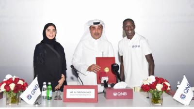 نجم التيك توك خابي لام سفيراً للعلامة التجارية لمجموعة QNB خلال بطولة كأس العالم لكرة القدم FIFA قطر 2022