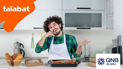 بطاقات ماستركارد بنك QNB الأهلي تقدم خصم 20% لدى تطبيق talabat