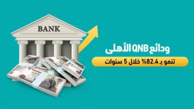 ودائع بنك QNB الأهلي تنمو بـ82.4% خلال 5 سنوات