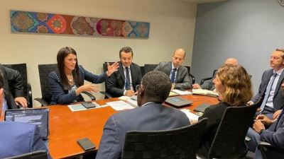 رانيا المشاط  تعقد اجتماعين مع عميد المديرين التنفيذيين للبنك الدولي والمدير الإقليمي للنمو العادل والتمويل